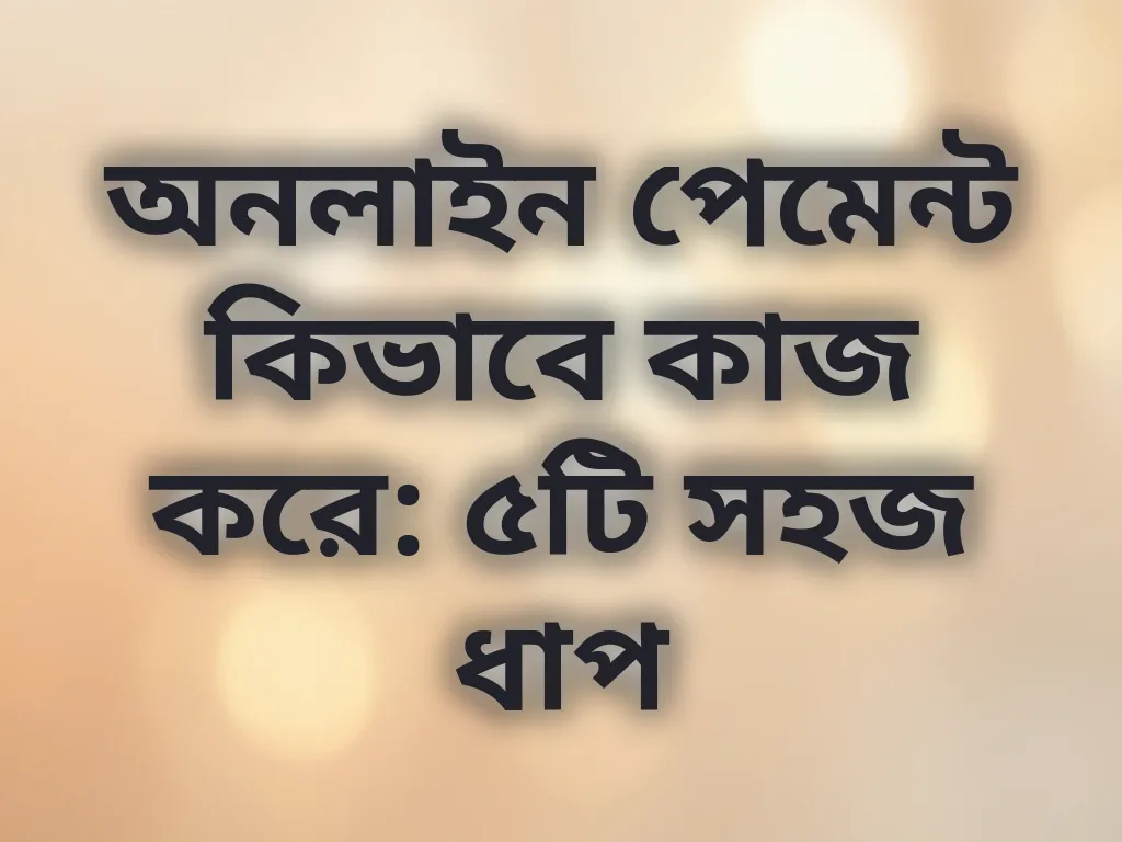 পেমেন্ট গাইড